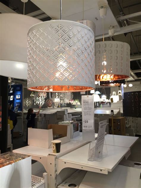 Hanging pendant lamp shade for any room (butterfly). IKEA light NYMO 37" white/copper £25 | Ikea ceiling light ...