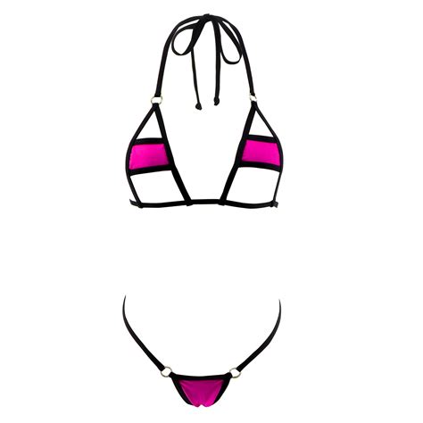 Buy Sherrylo Various Styles Micro Bikini Set Multi Color Swimming