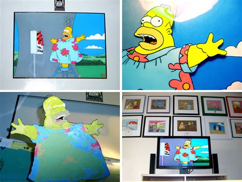 The Simpsons Forever What Is A Simpsons Cel
