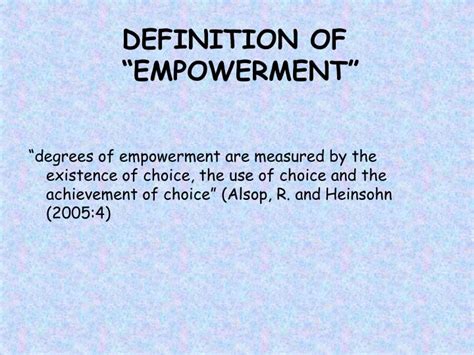 Empower Definition And Example Definition Ghw