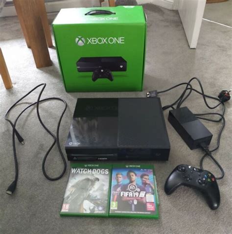 Microsoft Xbox One 500gb Console Black For Sale Online Ebay