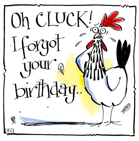 Funny Belated Birthday Cardsstephen Cocker Cards