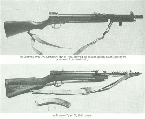 Historical Firearms Japanese Submachine Guns Like Many Of The Major