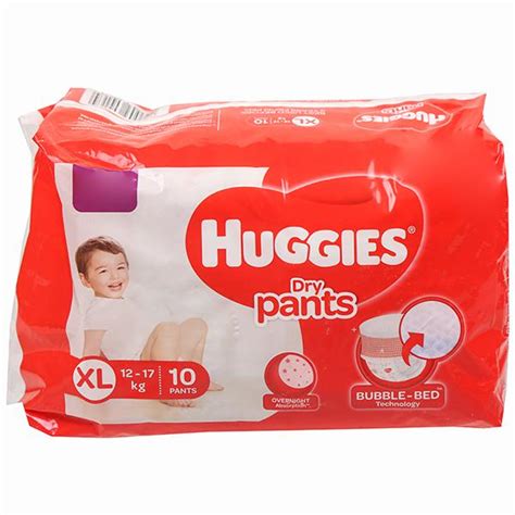 Buy Huggies Dry Pants Xl 12 17 Kg Pack Of 10 Online At Best Price