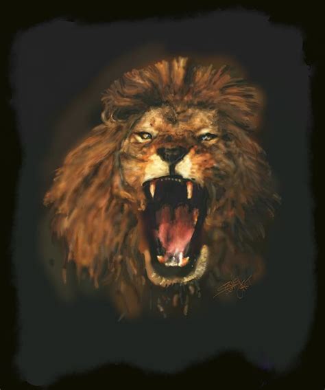 Roaring Lion Art