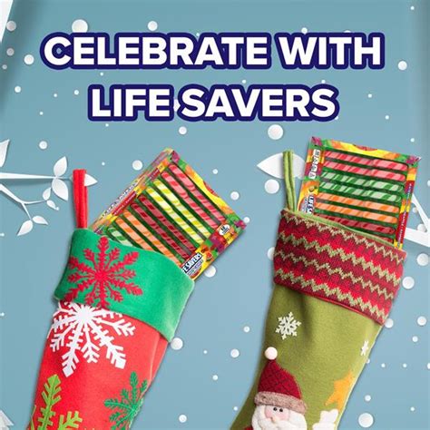 Life Savers 5 Flavors Assorted Holiday Candy Canes Hy