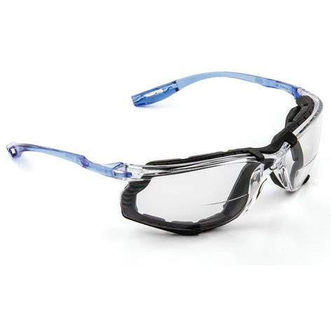 3m virtua ccs protective eyewear with foam gasket vc215af clear 2 0d anti fog lens walmart