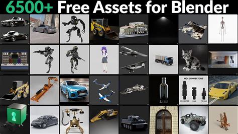 Blender Secrets Over 6000 Free Assets And An Asset Browser In