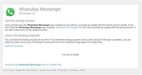 Whatsapp Beta How To Become A Beta Tester Get Early Updates