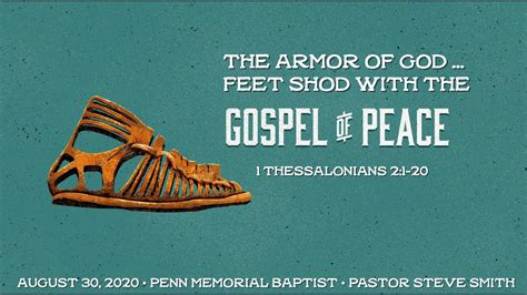 The Armor Of God Feet Shod With The Gospel Of Peace Youtube