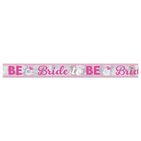 Hen Party Bride To Be Foil Banners 76m 6 Pc Amscan International