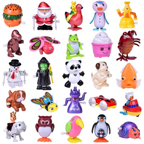 Bulk Assorted Wind Up Animals Toys For Toddlers Kids Party Ts 25 Pcs