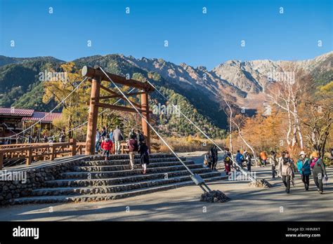 Kamikochi In Autumn Nagano Japan Stock Photo Alamy