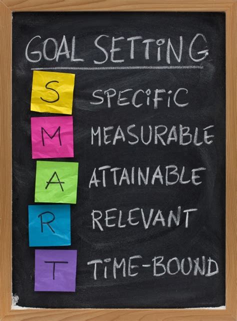 A Fellow School Counselor Setting Goals And Keeping Them