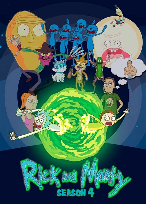 Rick Y Morty Temporada 4 Latinocastellano Y Subtitulado
