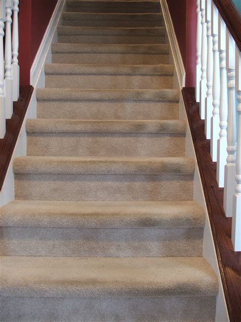Perfect for hardwood & other hard surfaces. Remodelaholic | Under $100 Carpeted Stair To Wooden Tread ...