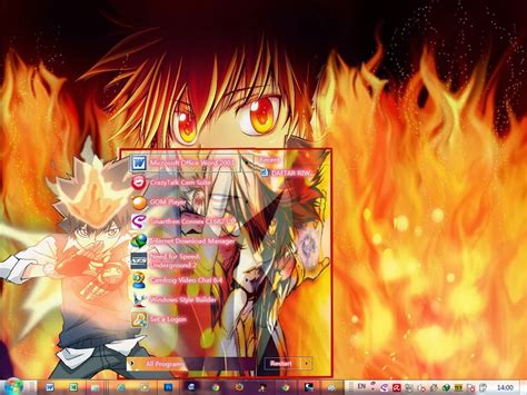 Tsuna Katekyo Hitman Reborn Theme Windows 7 By Yunz Anime Theme