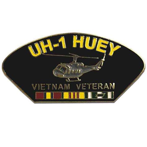 Vietnam Veteran Uh 1 Huey Lapel Pins