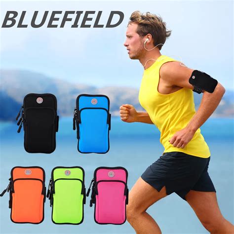 Sport Running Bag Jogging Gym Fitness Armband Arm Wrist Band Mobile Phone Case Holder Packet