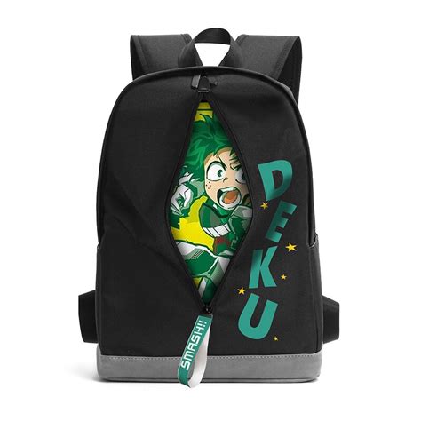 My Hero Academia Izuku Midoriya Deku Bakugo Katsuki Cosplay Backpack