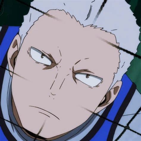 An Anime Character With White Hair And Blue Eyes