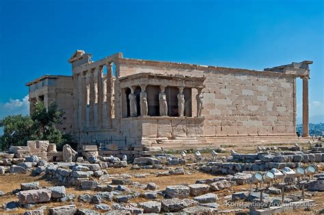 Erechtheum Acropolis Of Athens By Konstantinos Arvanitopoulos