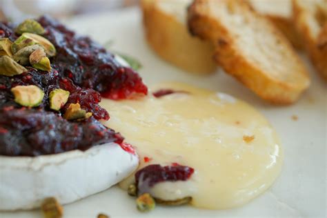 Baked Brie With Orange Cranberry Sauce Key Lime Lexi Recipe Baked