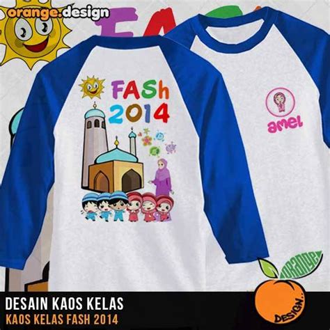Karena menggunakan baju kaos berkera, serta dibagian depan diberikan logo unik. Desain Kaos Kelas Untuk Acara Karya Wisata Sekolah Atau ...