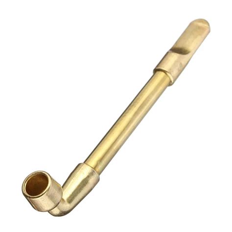 New Arrival High Quality Metal Pipe Brass Style Tobacco Smoking Pipes