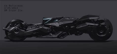 Bvs Concept Art Of The Batmobile 2 Months Before The Release Of Man
