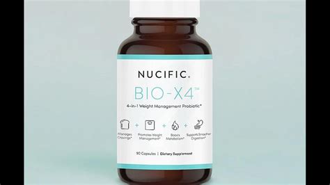 nucific bio x4 reviews weight loss probiotic supplement that works
