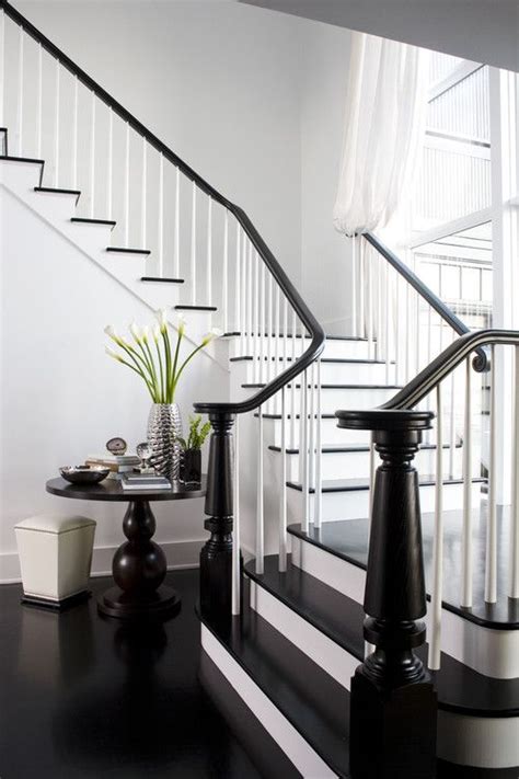 Finding Fabulous Inspirationblack Painted Banisters Contemporary
