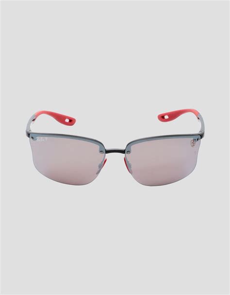 Unbeatable range, best price guarantee and free lenses for ray ban glasses. Ferrari Ray-Ban for Scuderia Ferrari with Chromance polarized lenses 0RB4322M Man | Scuderia ...