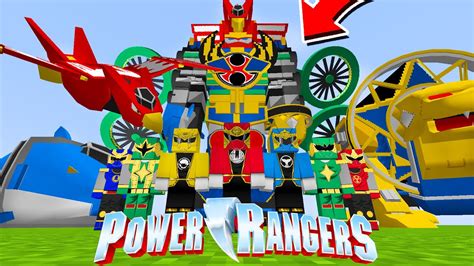 Power Rangers Megazord Minecraft Mod