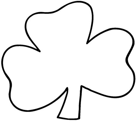 White Shamrock Cliparts Free Download