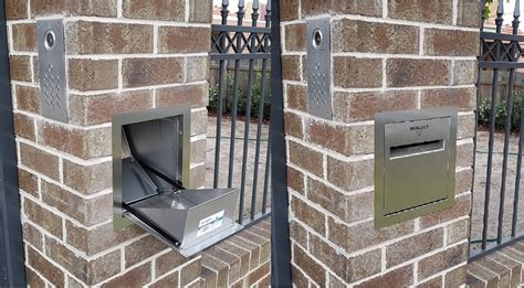 Our New Brick Parcel Letterbox For Home Parcel Delivery Deliver Eze