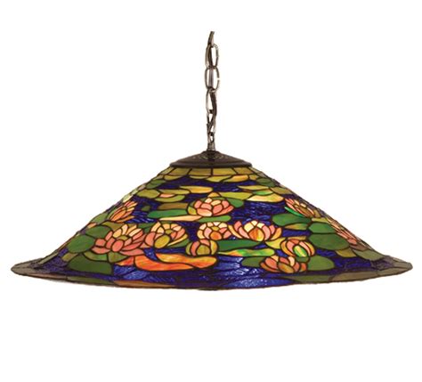 Meyda 47717 Tiffany Pond Lily Hanging Lamp