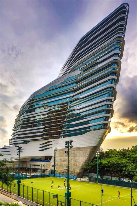 Hong Kong University Innovation Tower Zaha Hadid Architects Zaha