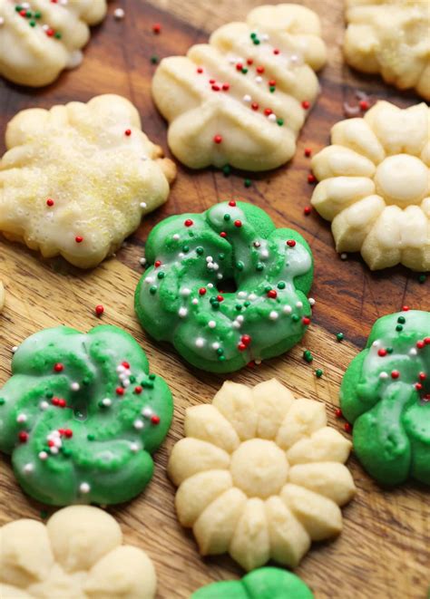 Perfect Spritz Cookies Easy Holiday Baking Christmas Cookies