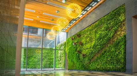 Residential Buildings Adorned With Living Green Walls Robb Report
