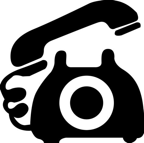 Telephone Svg Png Icon Free Download 391009 Onlinewebfontscom