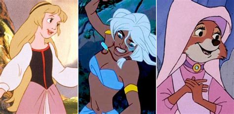 Female Disney Characters With Blonde Hair