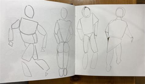 A Guide To How To Draw A Human Figure Emily S Notebook