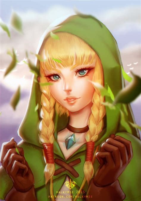 Linkle Portrait Legend Of Zelda Hyrule Warriors Zelda Art