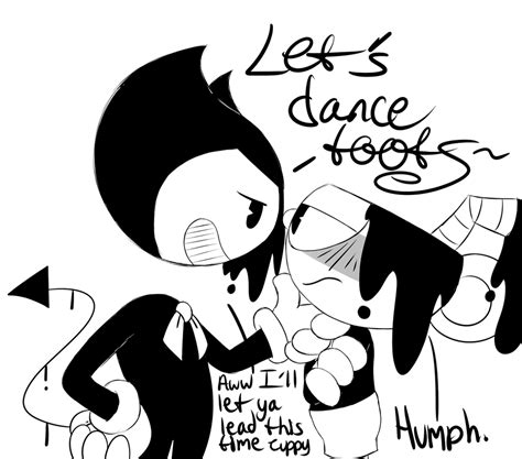 Bendy X Inked Cupheadthat Devilish Charming Devil By Glitched Irken On