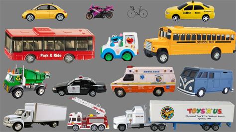 Street Vehicles Cars For Children Cars And Trucks For Kids Kiddy