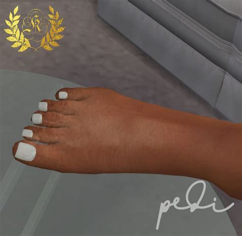 Pedi Feet In 2021 Sims 4 Nails Sims 4 Sims