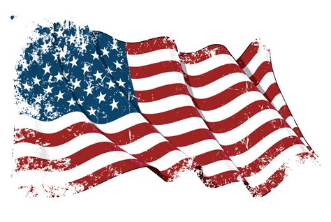 Download High Quality American Flag Transparent Faded Transparent Png