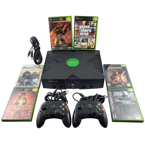 Original Xbox Console Retro Vgames