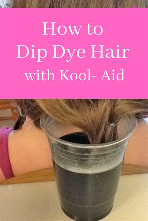 How To Dip Dye Your Hair Using Kool Aid Suburbia Unwrapped